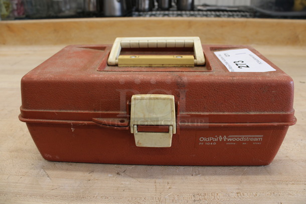 Fisherman's Tackle Box w/ Contents. 13x7x5 - Image 4 of 4