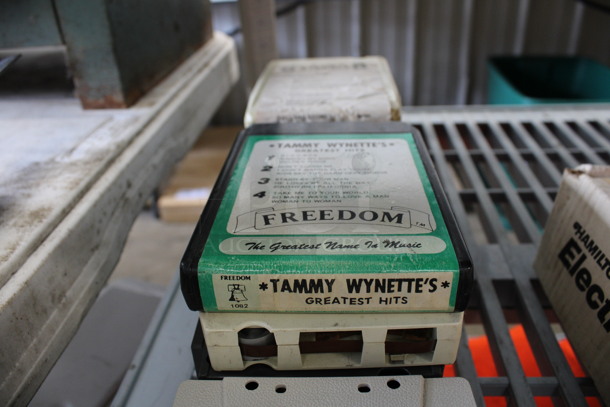 ALL ONE MONEY! Lot of Cassette Tapes, 8 Tracks and VHS Tape! - Image 3 of 4