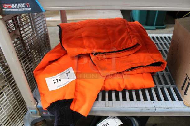 Neon Orange Jumpsuit - Image 2 of 5