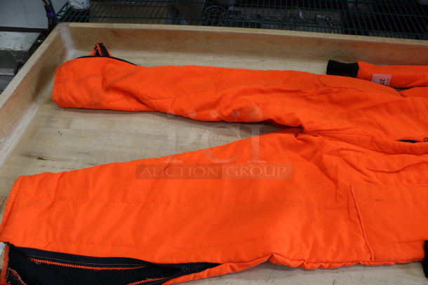 Neon Orange Jumpsuit - Image 4 of 5