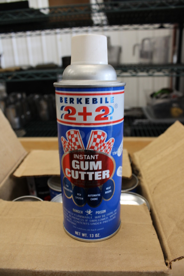 12 Gum Cutter Bottles. 2.5x2.5x8. 12 Times Your Bid!