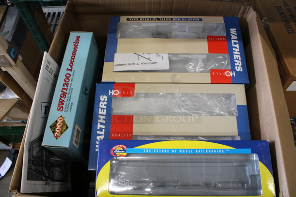 ALL ONE MONEY! Lot of Model Train Car Boxes! Boxes are Believed To Be Empty