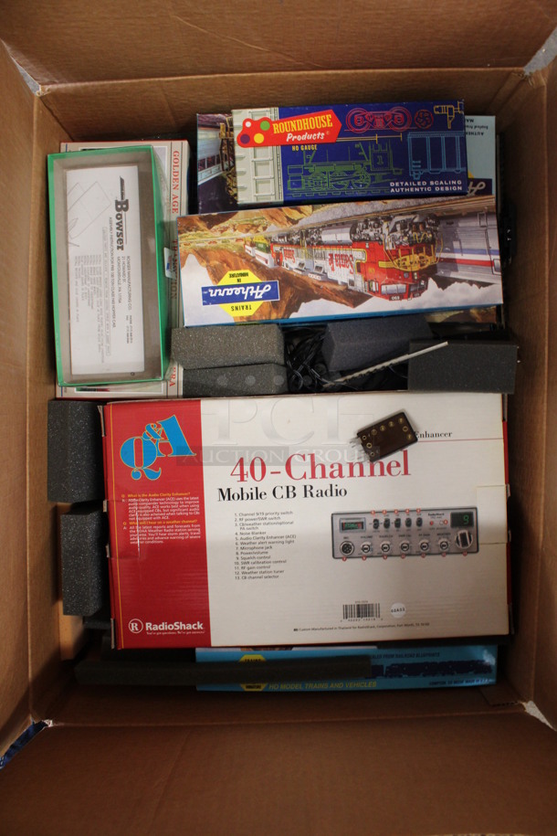 ALL ONE MONEY! Lot of Model Train Car Boxes! Boxes are Believed To Be Empty