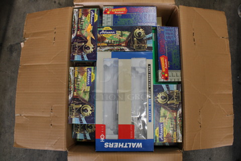 ALL ONE MONEY! Lot of Model Train Car Boxes! Boxes are Believed To Be Empty