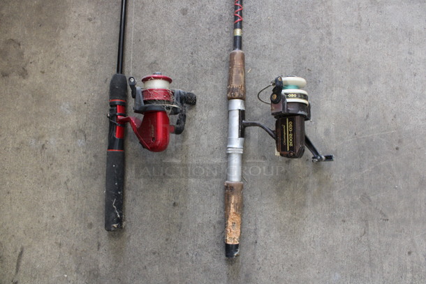 2 Fishing Rods w/ Reels. Includes Clearwater TSP8.5M2B. Includes 80". 2 Times Your Bid! - Image 2 of 5