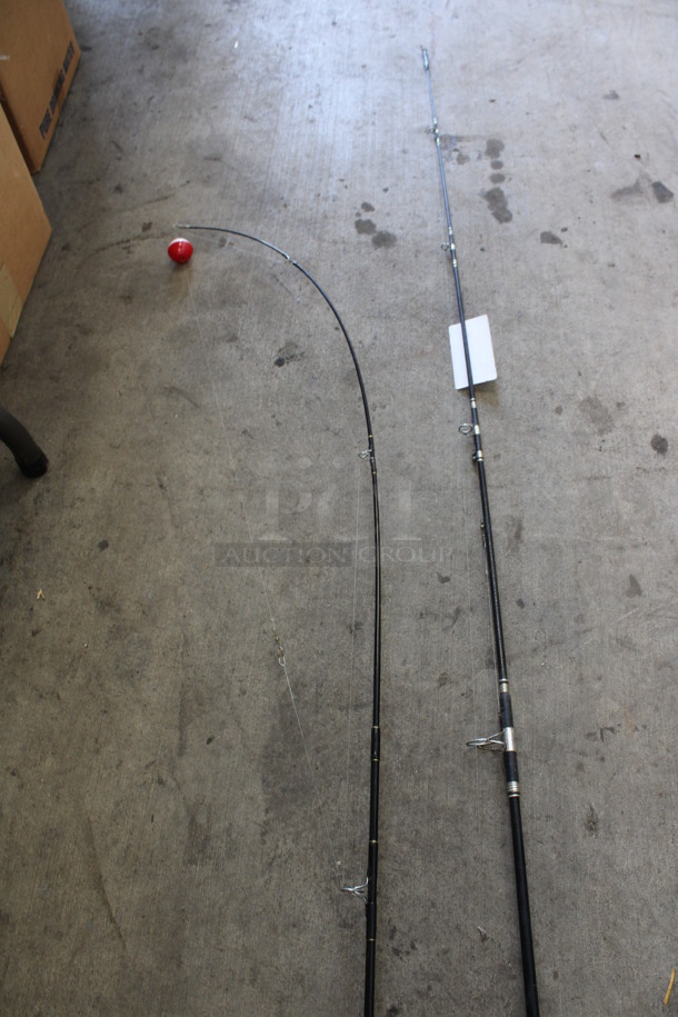2 Fishing Rods w/ Reels. Includes Clearwater TSP8.5M2B. Includes 80". 2 Times Your Bid! - Image 4 of 5