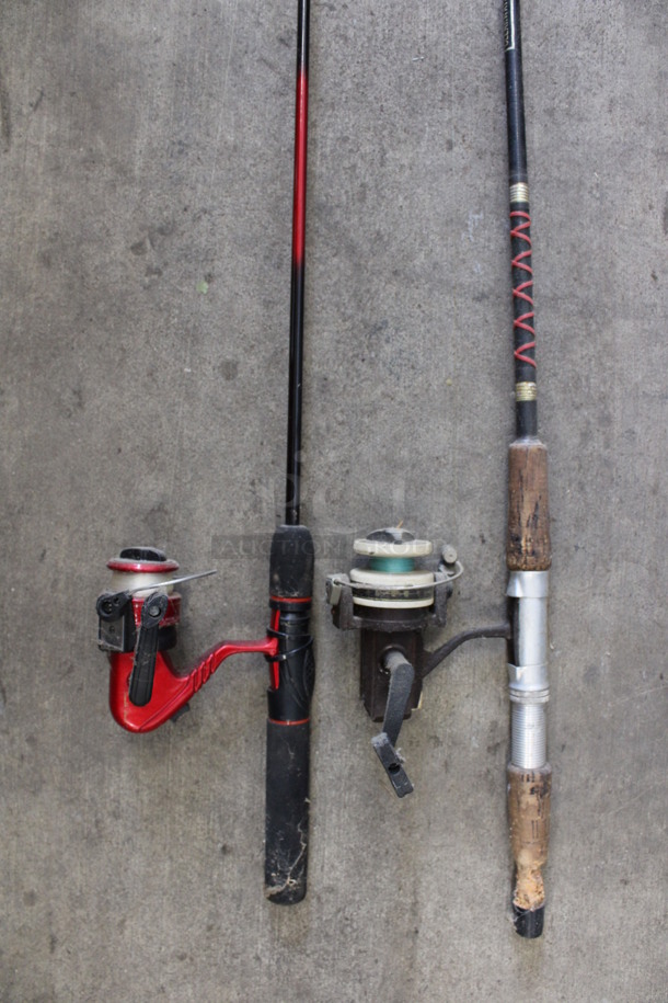 2 Fishing Rods w/ Reels. Includes Clearwater TSP8.5M2B. Includes 80". 2 Times Your Bid! - Image 5 of 5