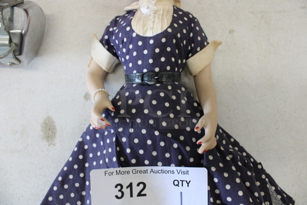 Lucille Ball Doll. 6x3x17 - Image 3 of 4