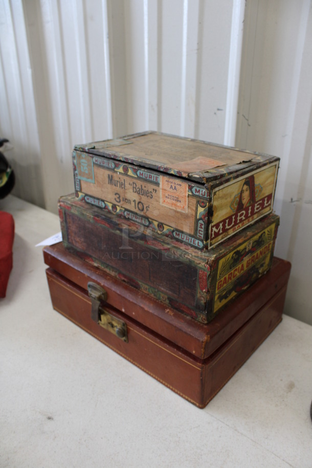 3 Various Boxes Including Jewelry Box and Muriel Box. Includes 10x7x4. 3 Times Your Bid! - Image 2 of 5
