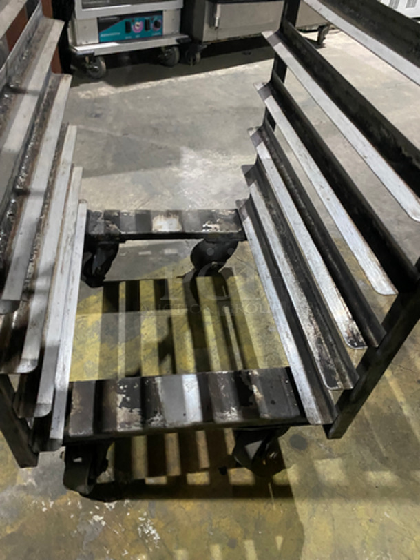One Speed Metal Rack On Casters ! Holds 15 Full Sheets Pans ! - Image 4 of 5