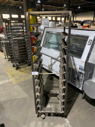 One Speed Metal Rack On Casters! Holds 12 Sheet Pans