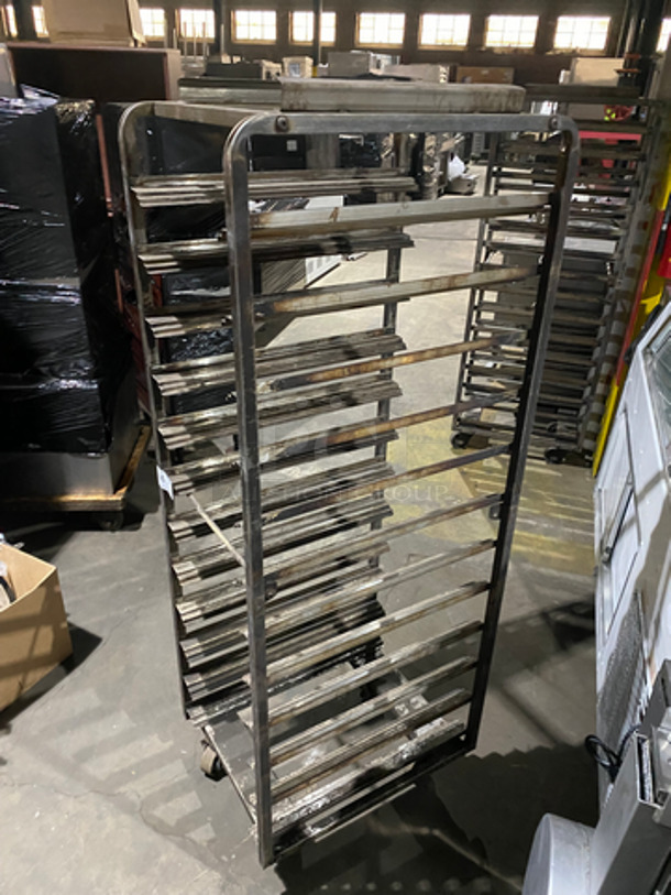 One Speed Metal Rack On Casters! Holds 12 Sheet Pans - Image 2 of 6