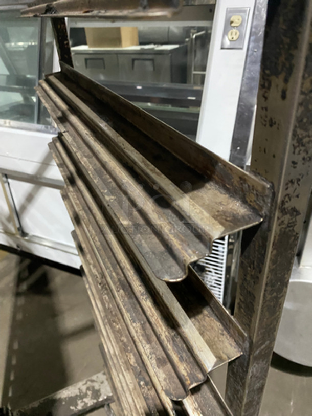 One Speed Metal Rack On Casters! Holds 12 Sheet Pans - Image 6 of 6
