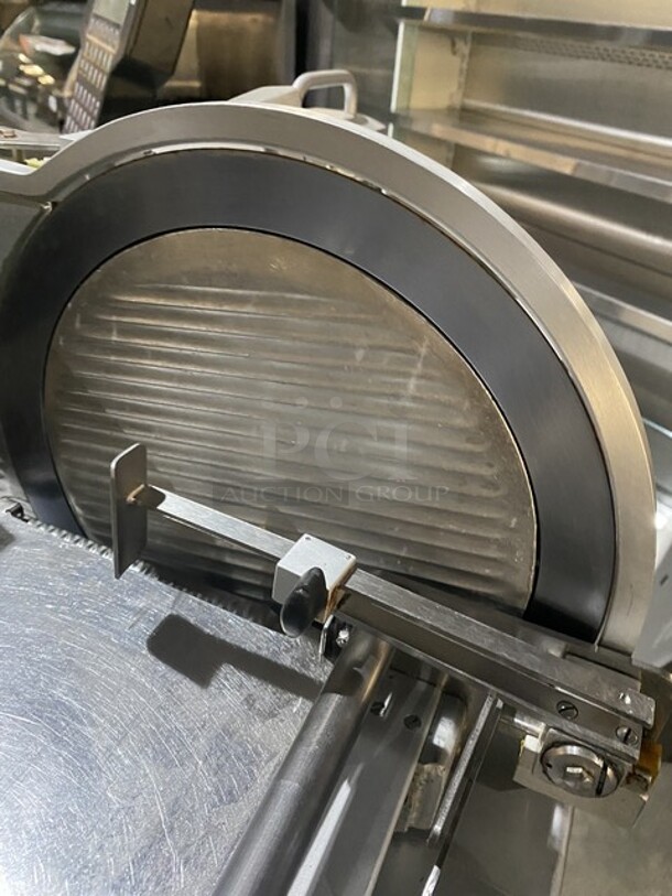 FAB! Bizerba Fully Automatic Slicer/Stacker! Table Stacker/Shingler/Shaver! On Stand W/Casters! 1 Phase!   - Image 6 of 11