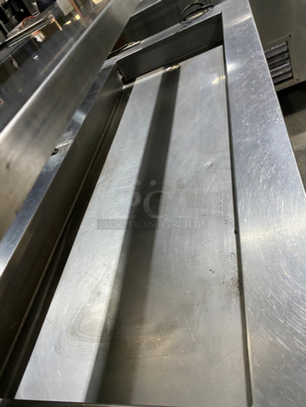 FAB! Precision All Stainless Steel Refrigerated Cold Pan/Salad Bar! With Underneath Storage Space! Model SST-2024-RT-NYC! 120 Voltage 1 Phase! On Casters! - Image 5 of 9