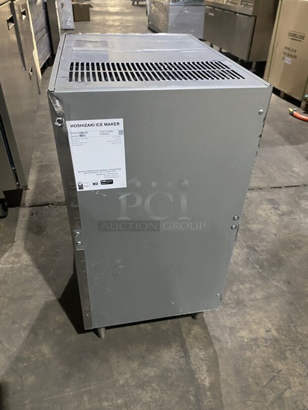 Sweet! Hoshizaki Counter Top Ice/Water Machine Dispenser Combo! Model DCM270BAH Serial F09080E! 115V 1 Phase! On Legs!  - Image 3 of 8