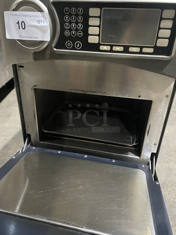 2012 Turbo Chef Counter Top Rapid Speed Turbo Oven! Model NGO Serial NGOD03734! 208/240V 1 Phase! On Legs!  - Image 6 of 9