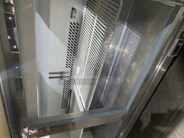 Centaur All Stainless Steel Refrigerated Mega Top Sandwich Prep Table! Model CST6024 Serial 1101CENHM0322! 115V 1 Phase! On Commercial Casters!  - Image 6 of 9