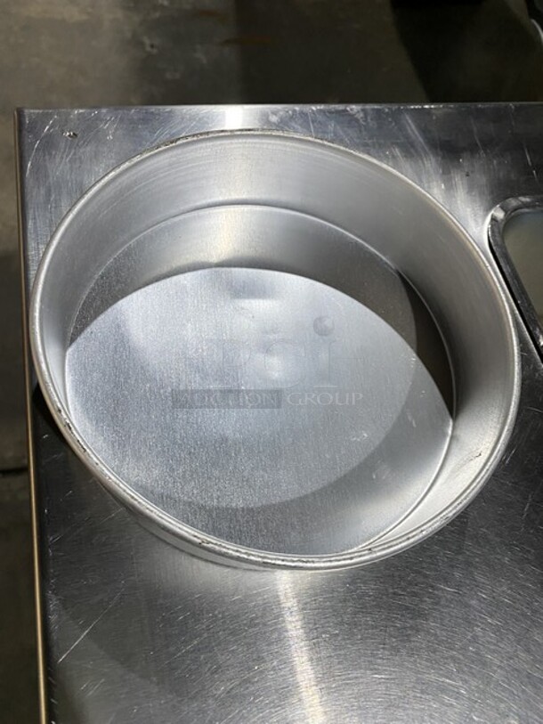 JR Round Aluminum Dough Pans! 3 x Your Bid! 