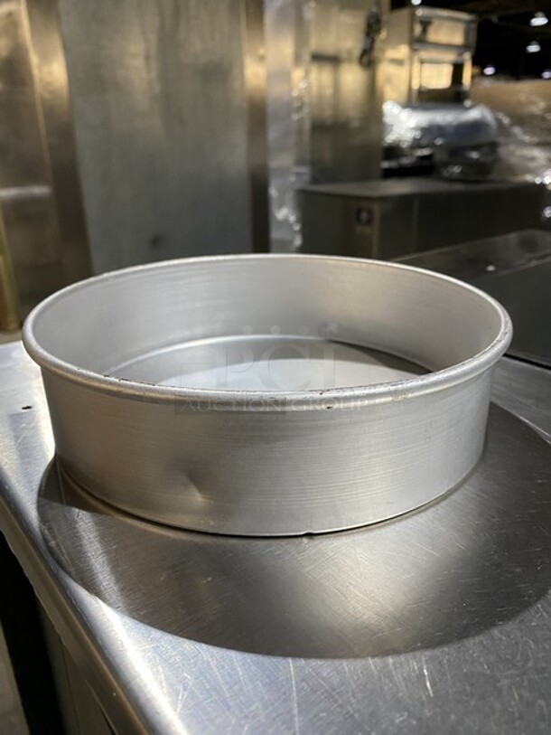 JR Round Aluminum Dough Pans! 3 x Your Bid!  - Image 2 of 3