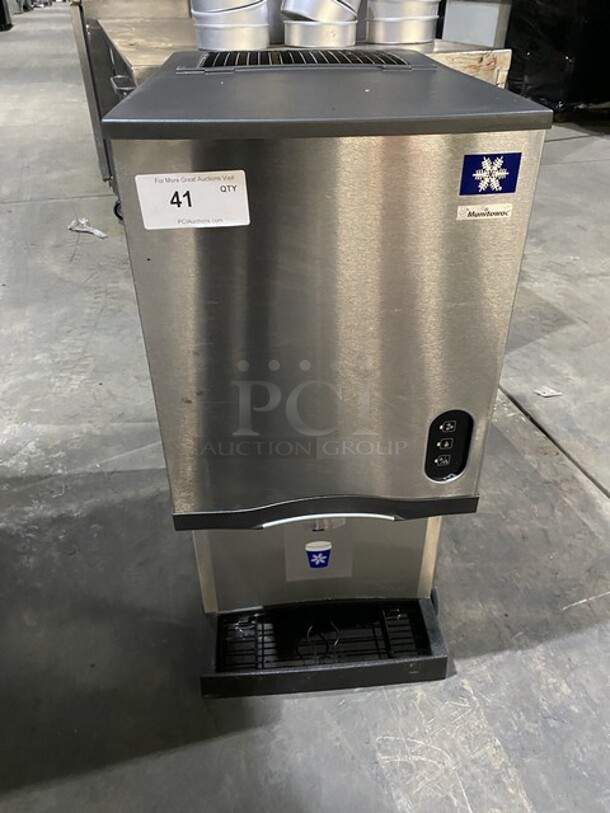 WOW! Manitowoc Counter Top Ice & Water Machine Dispenser Combo! Model RNS12AT-161 Serial 1101391317! 115V 1 Phase! On Legs!  - Image 1 of 8