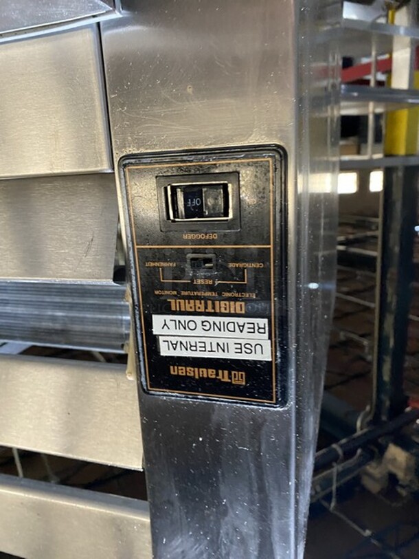 Traulsen One Door Refrigerated Roll In Rack Dough Retarder! All S.S.! Model RRI132HRIFHS Serial T261380C96! 115V 1 Phase!  - Image 8 of 9