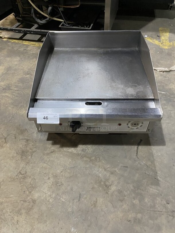 Toastmaster Pro Series Electric Powered 24 Inch Flat Griddle! On Legs!  - Image 1 of 7