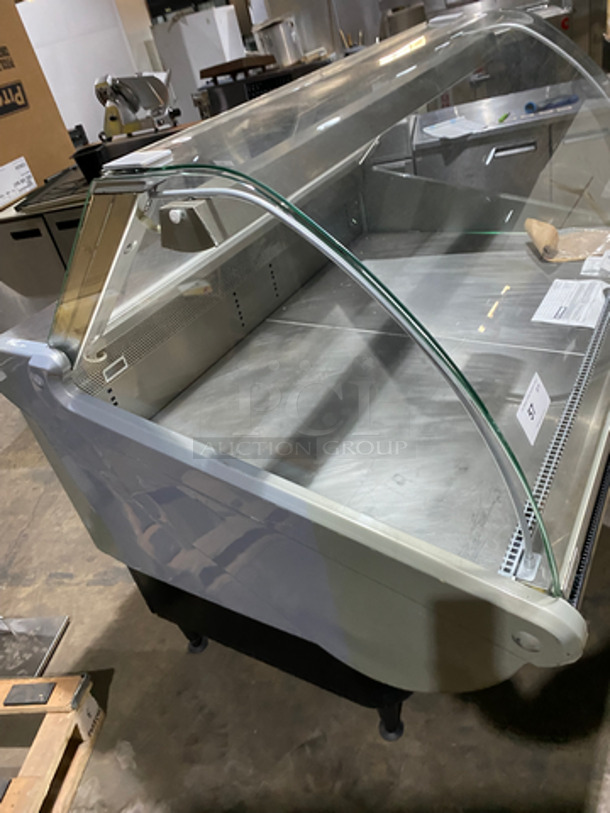NICE! 2017 ES System K Gelato Case! Model LCT 01 Tucana 1:25 Rem!110v 1 Phase! With Curved Front Glass! On Legs!   - Image 3 of 9