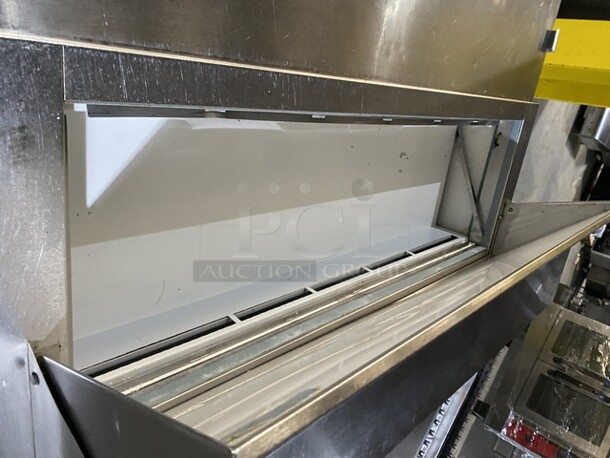 Entree All Stainless Steel Refrigerated Bain Marie/Sandwich Prep Table! Model S48 Serial 1406ENTH04975! 115V 1 Phase! On Commercial Casters!  - Image 8 of 9