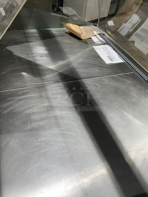 NICE! 2017 ES System K Gelato Case! Model LCT 01 Tucana 1:25 Rem!110v 1 Phase! With Curved Front Glass! On Legs!   - Image 5 of 9