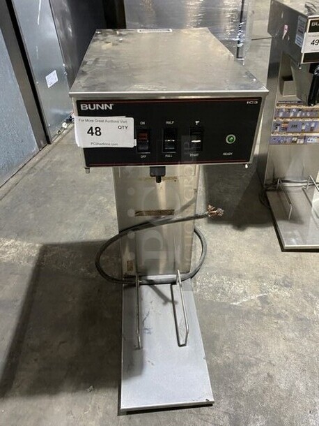 Bunn Counter Top Coffee Brewer Machine! Model IC3 Serial IC00009967! 120/208V 1 Phase! 
