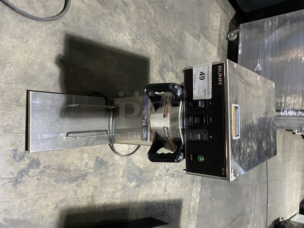 Bunn Counter Top Coffee Brewer Machine! Model IC3 Serial IC00009967! 120/208V 1 Phase!  - Image 9 of 12