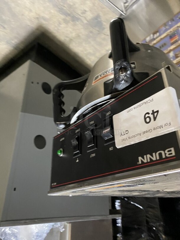 Bunn Counter Top Coffee Brewer Machine! Model IC3 Serial IC00007974! 120/208V 1 Phase!  - Image 5 of 6