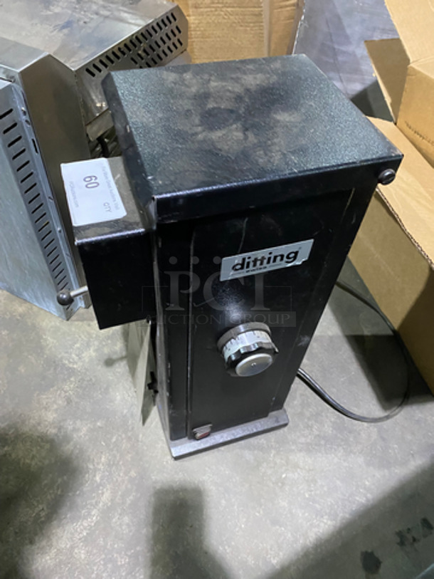 FAB! 2016 Ditting Machine! Model KR 1203! Metal Commercial Countertop Coffee Bean Grinder! 120 Volts 1 Phase !  - Image 2 of 9