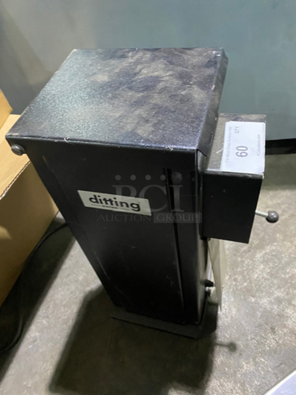 FAB! 2016 Ditting Machine! Model KR 1203! Metal Commercial Countertop Coffee Bean Grinder! 120 Volts 1 Phase !  - Image 4 of 9
