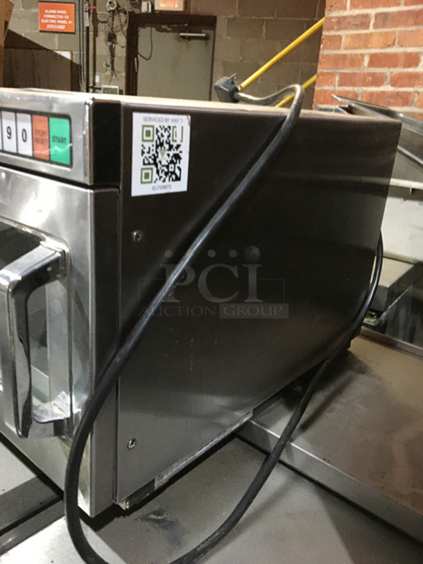 2010 Panasonic Stainless Steel Commercial Microwave! Model NE-1757R! 208 Volts 1 Phase! - Image 2 of 8
