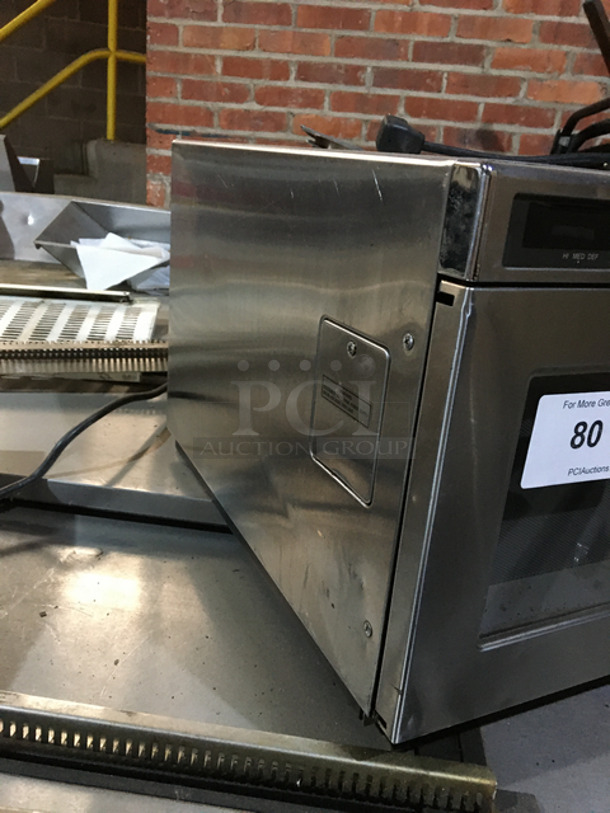 2010 Panasonic Stainless Steel Commercial Microwave! Model NE-1757R! 208 Volts 1 Phase! - Image 3 of 8