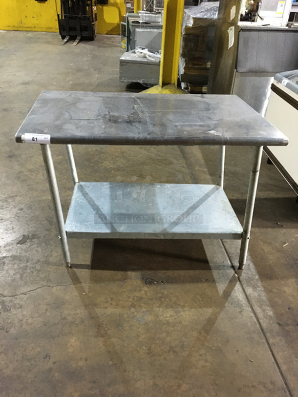 All Stainless Steel Prep Table!