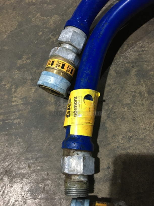 Dormont Quick Disconnect Gas Flex Hoses! 2 X Your Bid! - Image 2 of 5