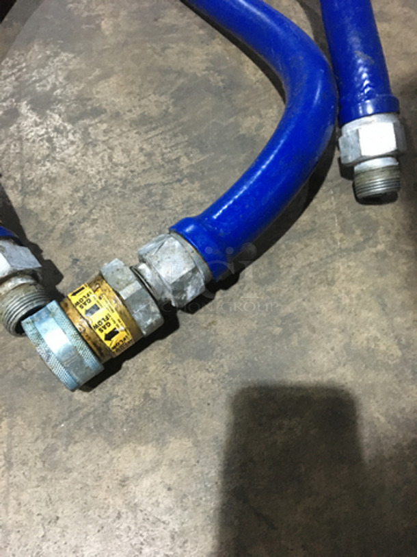Dormont Quick Disconnect Gas Flex Hoses! 2 X Your Bid! - Image 3 of 5