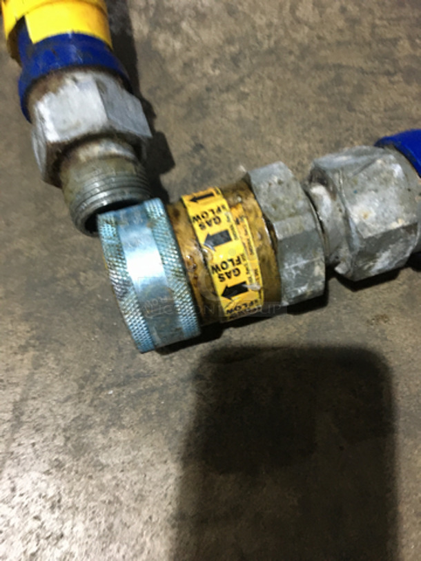 Dormont Quick Disconnect Gas Flex Hoses! 2 X Your Bid! - Image 4 of 5