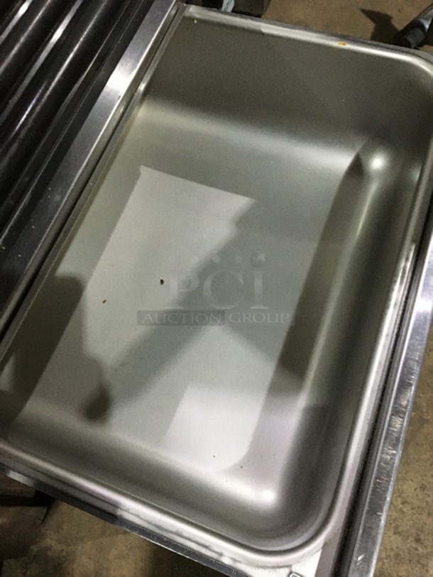 APW Hot Dog Roller Grill With Slanted Turn Rollers! With Bun Warmer! All Stainless Steel! - Image 7 of 7