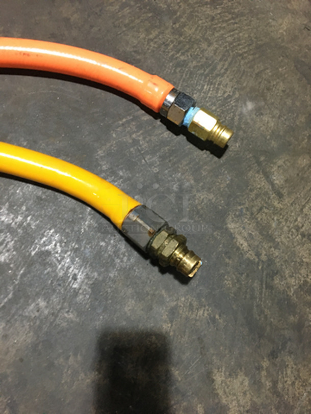  Quick Disconnect Gas Flex Hoses! 2 X Your Bid! - Image 3 of 4