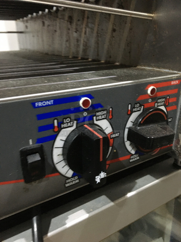 WOW! APW Flat Hot Dog Roller Grill! All Stainless Steel! 120 Volts 1 Phase! - Image 8 of 8