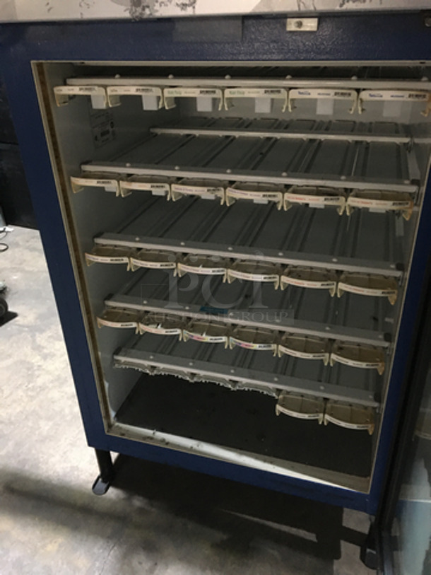 Nice! Minus Forty Technologies One Glass Door Freezer Merchandiser! With Racks! Model 11-CSGF-X1-FR Serial 145801! 115V 1 Phase! Working When Removed! On Legs! - Image 5 of 7
