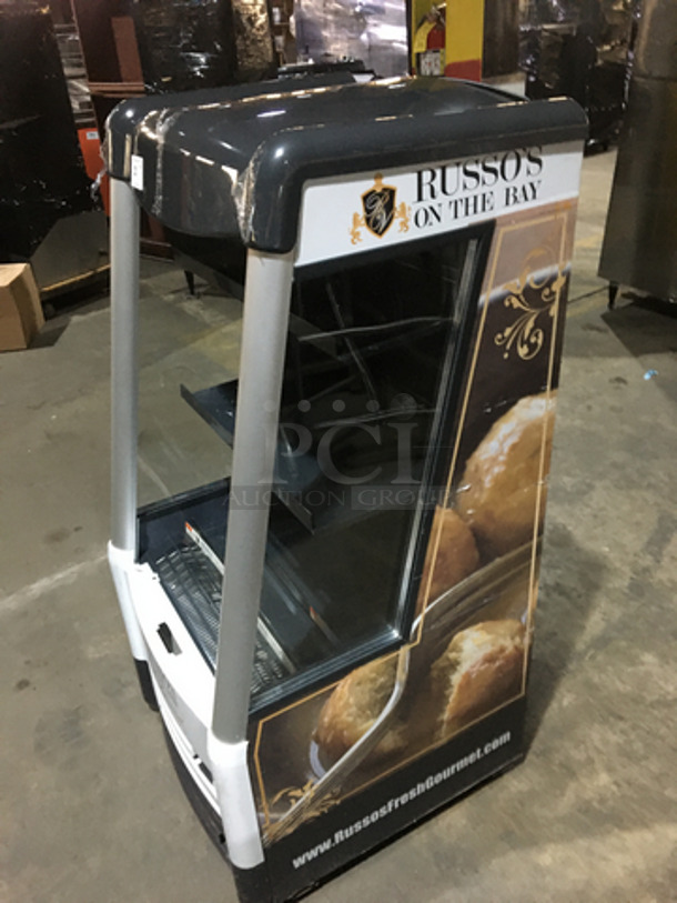 2013 AHT Open Display Case Merchandiser! Model AC-6LED Serial 29788200004430! 120V 1 Phase! On Casters!  - Image 2 of 9