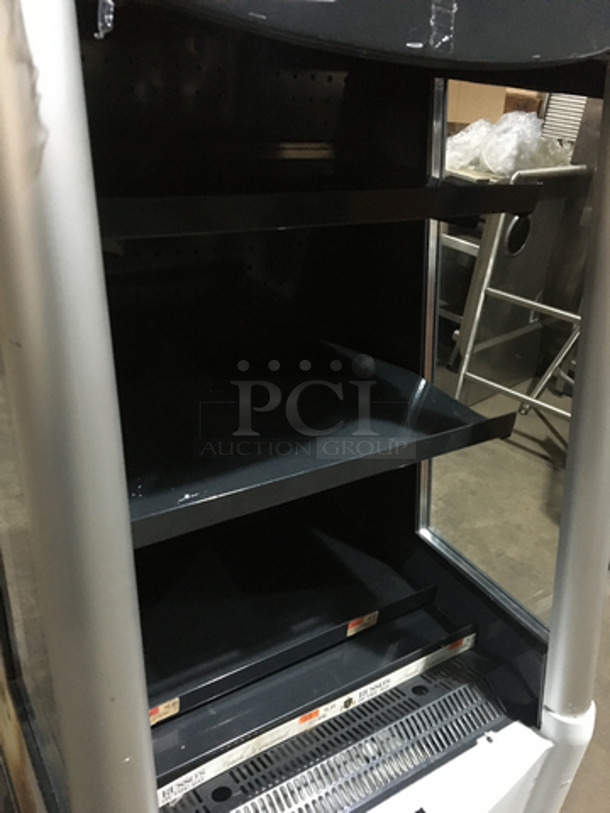 2013 AHT Open Display Case Merchandiser! Model AC-6LED Serial 29788200004430! 120V 1 Phase! On Casters!  - Image 5 of 9