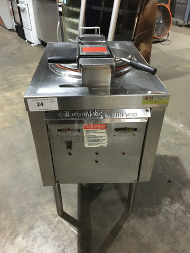 Sweet! CollectraMatic By Winston Electric Powered Pressure Fryer! On Legs!  - Image 1 of 6