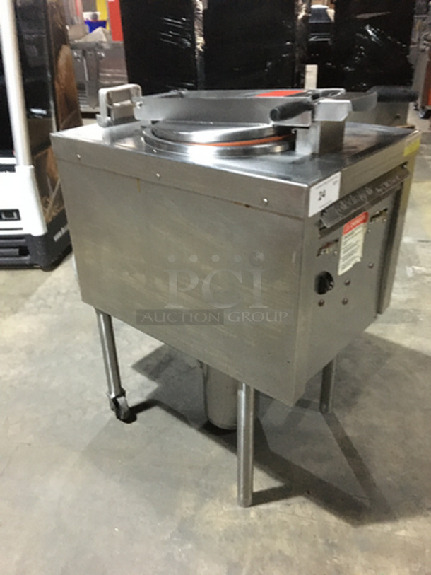 Sweet! CollectraMatic By Winston Electric Powered Pressure Fryer! On Legs!  - Image 2 of 6