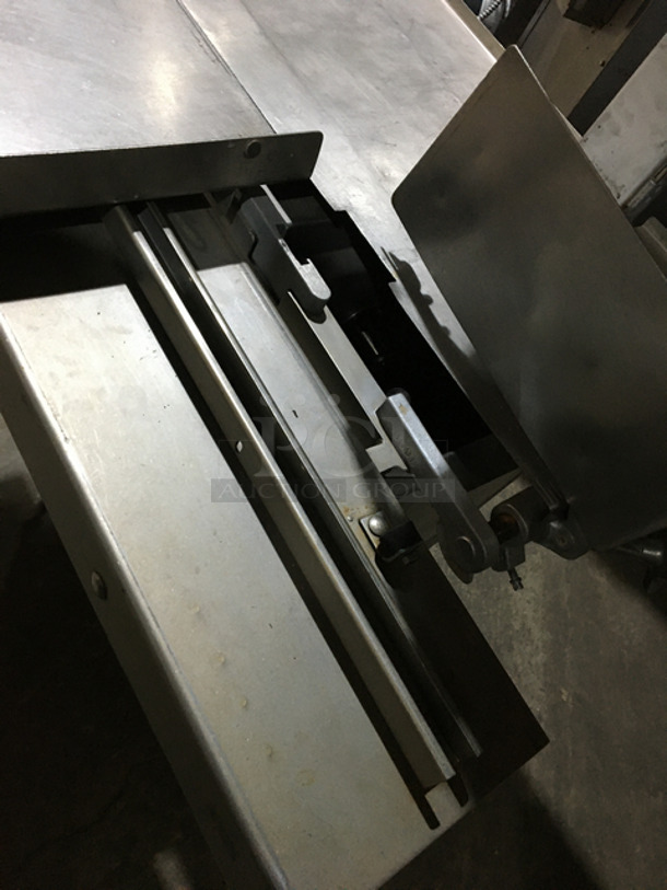 AWESOME! Hobart Model 5614 Commercial Meat Saw! 200/250 Volts! All Stainless Steel! On Legs! - Image 5 of 9